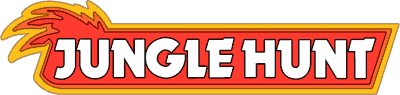 Jungle Hunt logo for Vic-20